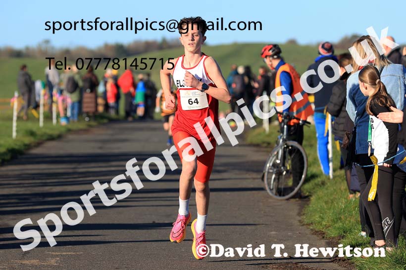 Boys and Girls under-13s 2023 Heaton Memorial 10k Road Race, Newcastle Town Moor, Newcastle.  Photo: David T. Hewitson/Sports for All Pics